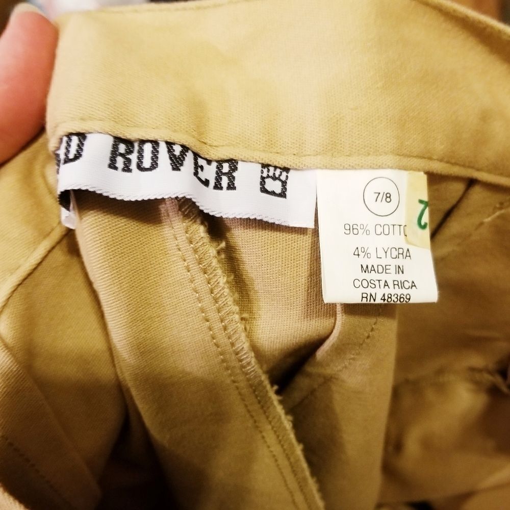 Red Rover Retro Stirrup Pants Sz 7/8‎ - Picture 5 of 8